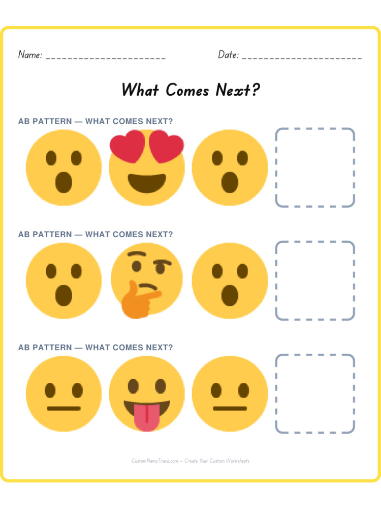 Mixed Review pattern worksheet 150 for kids
