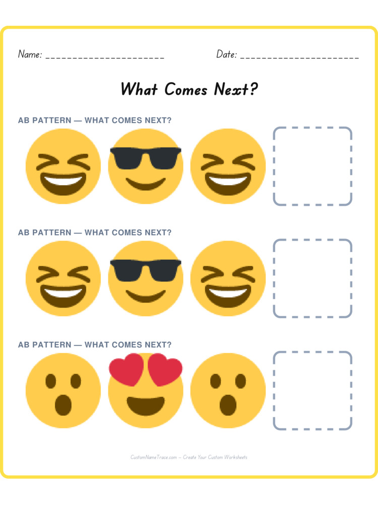 Mixed Review pattern worksheet 157 for kids