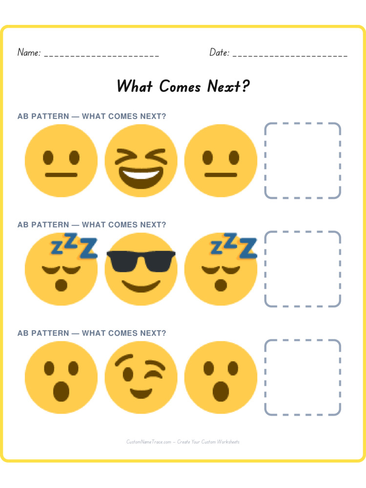 Mixed Review pattern worksheet 159 for kids