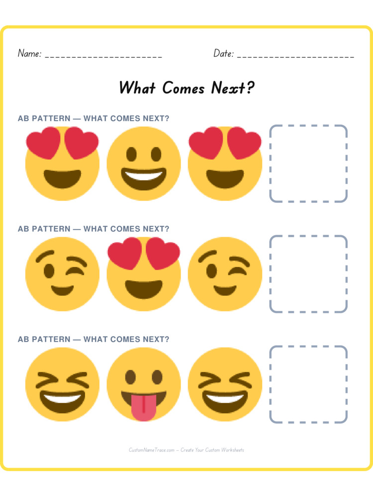 Mixed Review pattern worksheet 164 for kids