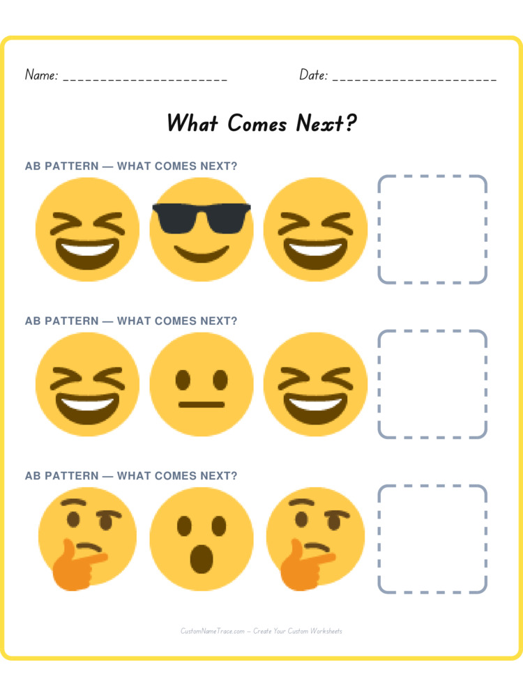 Mixed Review pattern worksheet 165 for kids