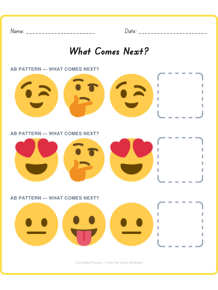 Mixed Review pattern worksheet 166 for kids