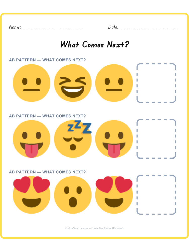 Mixed Review pattern worksheet 176 for kids