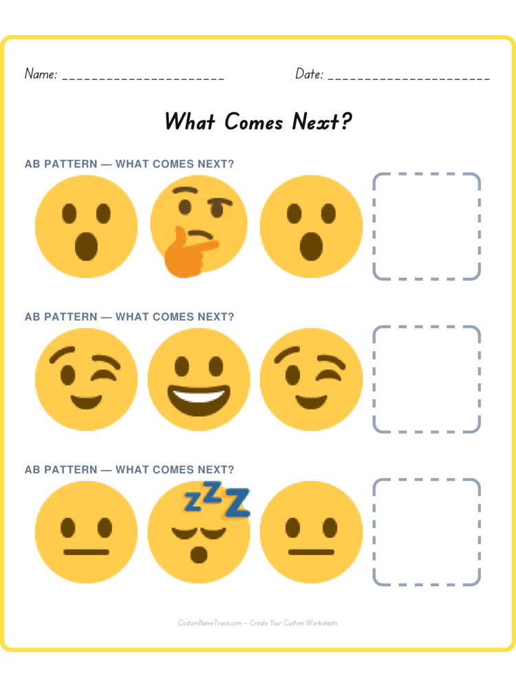 Mixed Review pattern worksheet 177 for kids