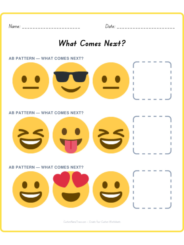 Mixed Review pattern worksheet 178 for kids