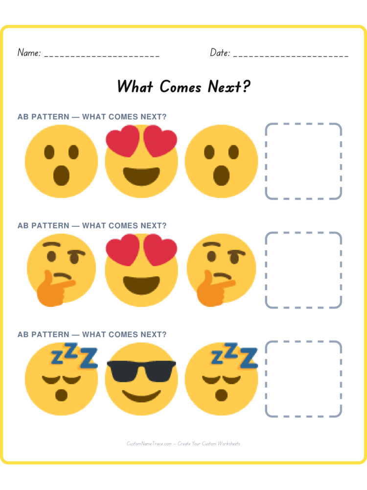 Mixed Review pattern worksheet 192 for kids