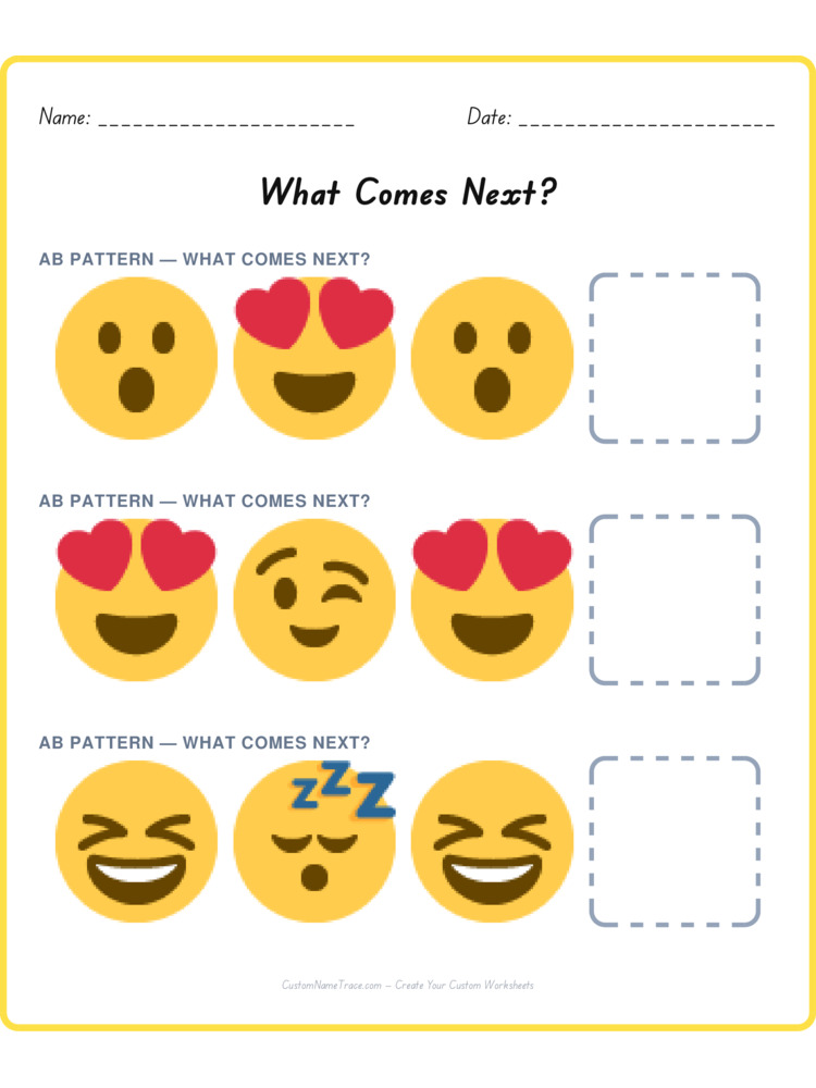 Mixed Review pattern worksheet 200 for kids