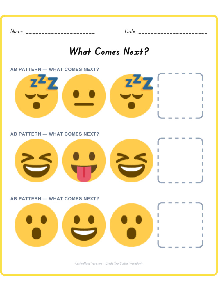 Mixed Review pattern worksheet 216 for kids