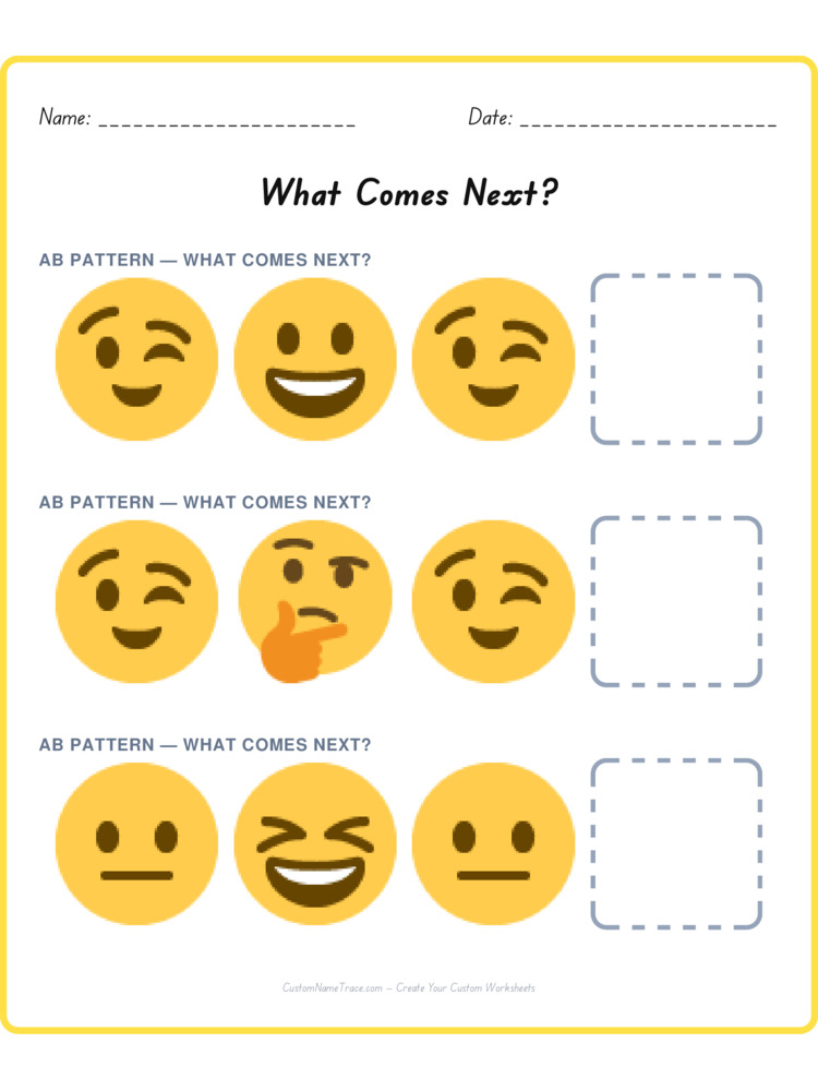 Mixed Review pattern worksheet 217 for kids