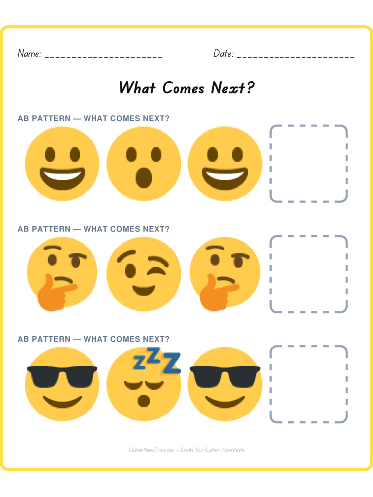 Mixed Review pattern worksheet 219 for kids