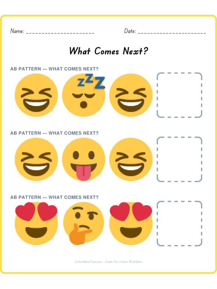 Mixed Review pattern worksheet 222 for kids