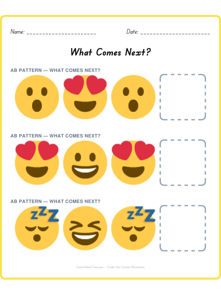 Mixed Review pattern worksheet 230 for kids