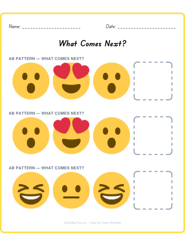 Mixed Review pattern worksheet 245 for kids
