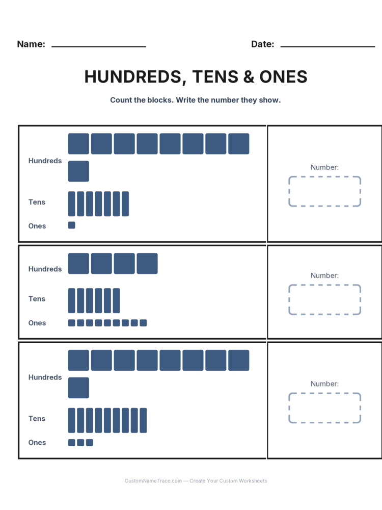 Grade 2 Place Value worksheet 24 for kids